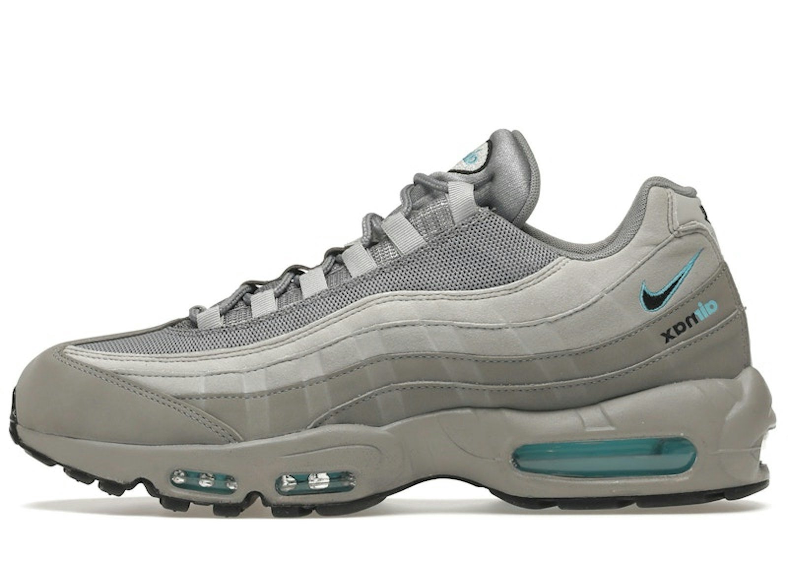 Nike Air Max 95 Retro Logo Grey Aqua