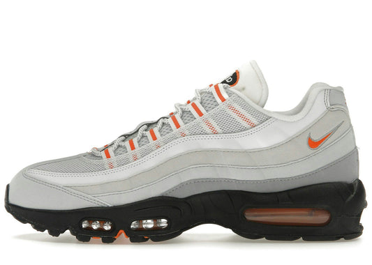 Nike Air Max 95 Wolf Grey Safety Orange Pure Platinum