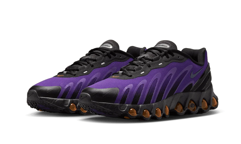 Air Max DN8 Black Total Orange Fierce Purple (FQ7860-009) - 39 EU - 6.5 US - Purple | SOSUKICKS
