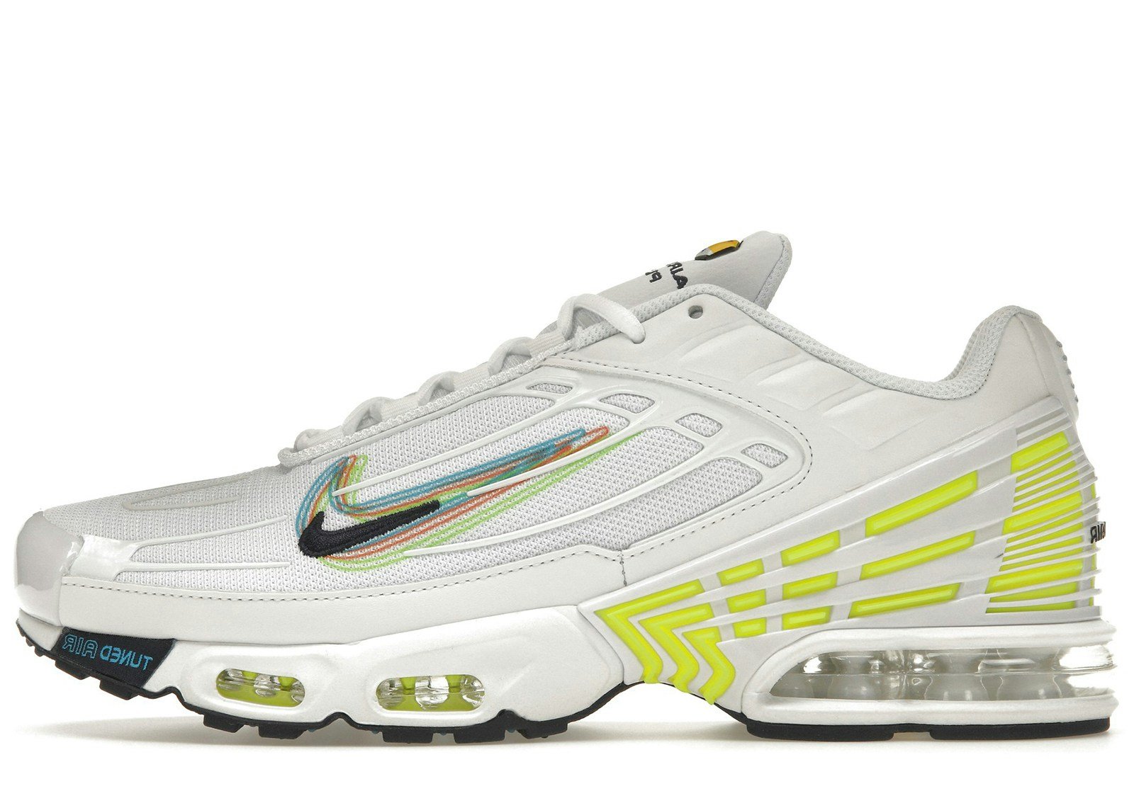 Nike Air Max Plus 3 3D Swoosh White Volt