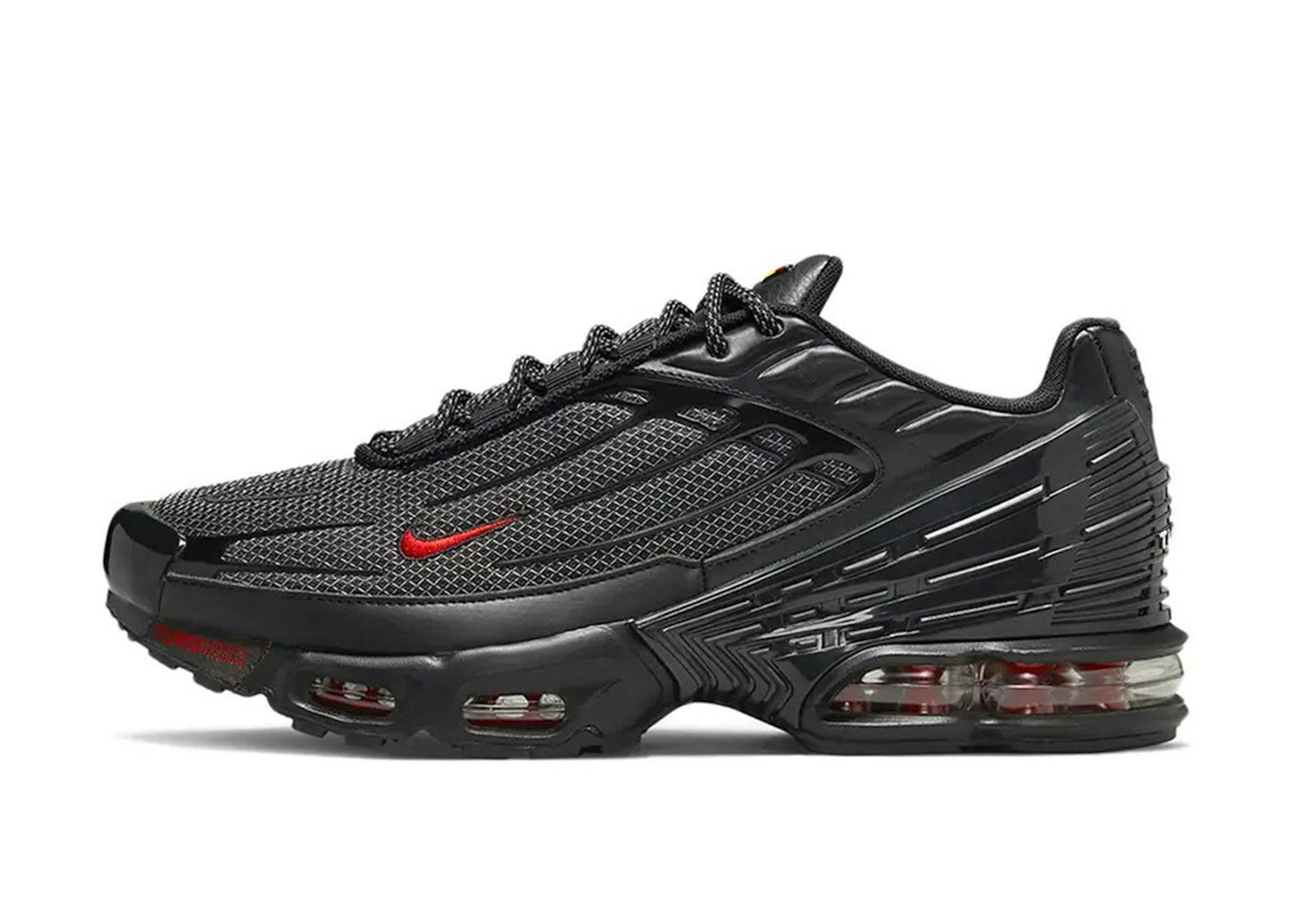 Nike Air Max Plus 3 Black Reflective Silver University Red