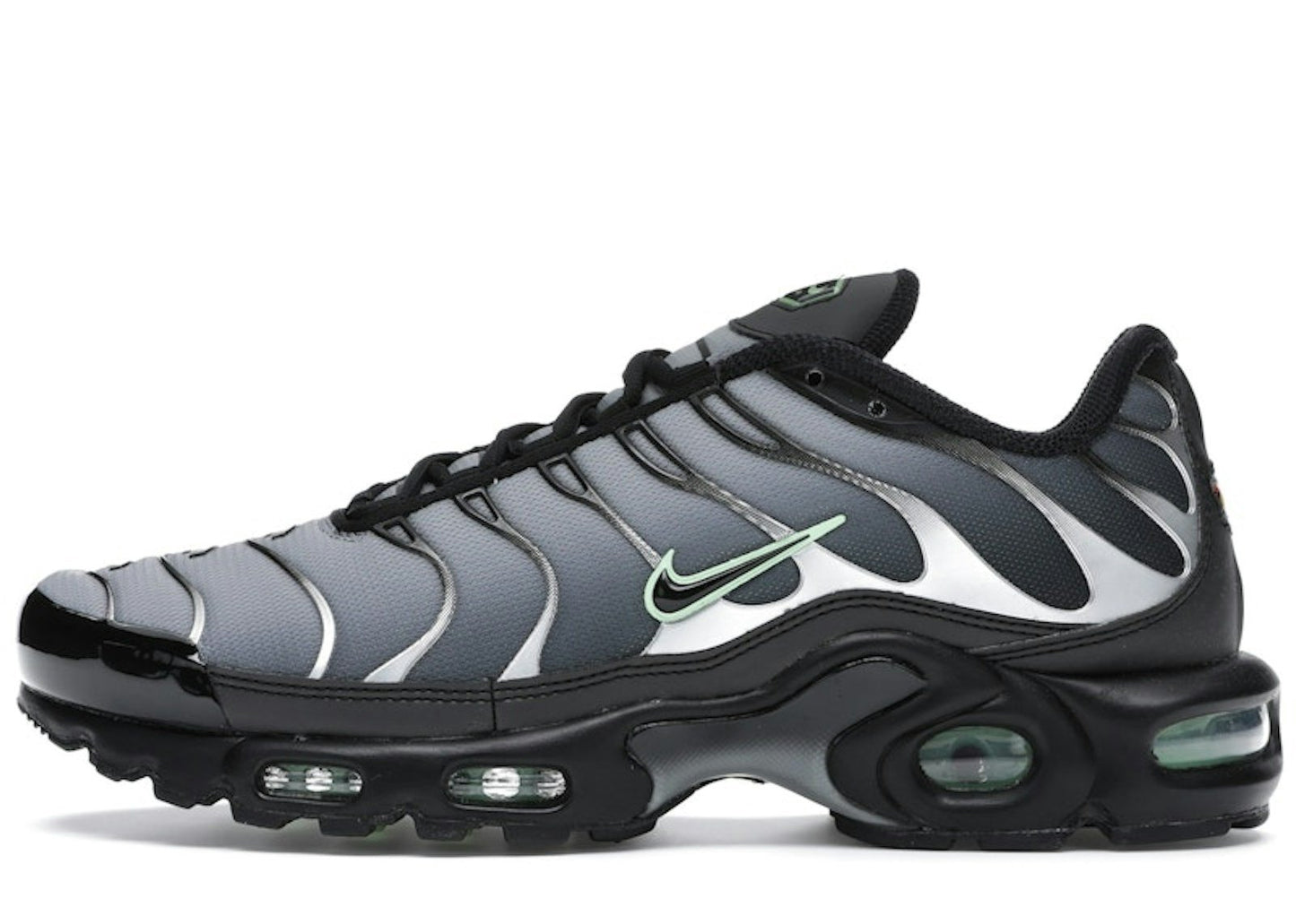 Nike Air Max Plus Black Particle Grey Vapour Green