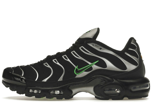 Nike Air Max Plus Black Silver Green Strike