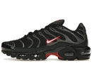 Nike Air Max Plus Black University Red Metallic Silver