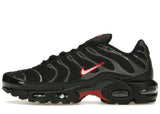 Nike Air Max Plus Black University Red Metallic Silver