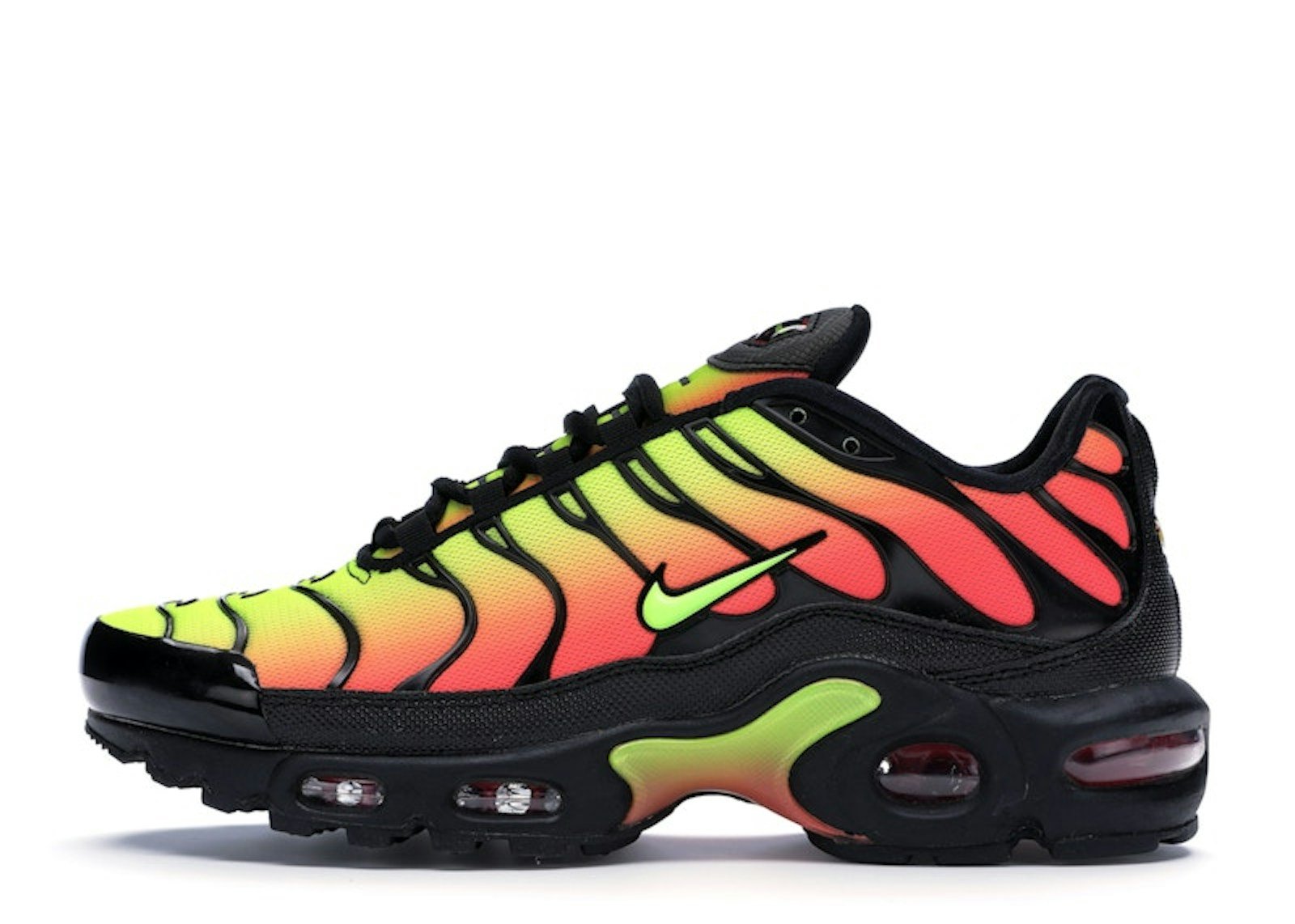 Nike Air Max Plus Black Volt Solar Red (Women's)