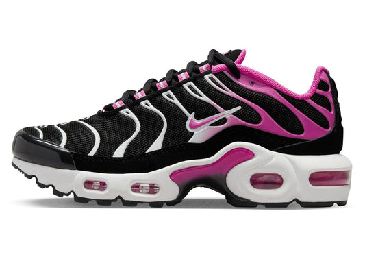 Nike Air Max Plus Black White Laser Fuchsia (GS)