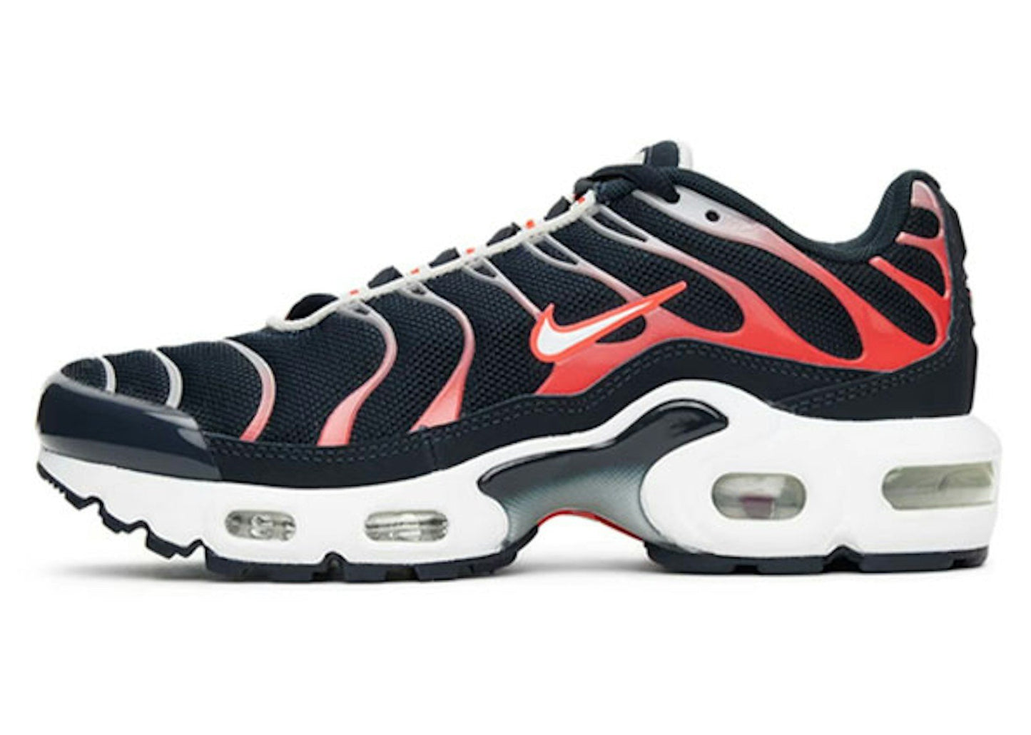 Nike Air Max Plus Dark Obsidian Bright Crimson (GS)