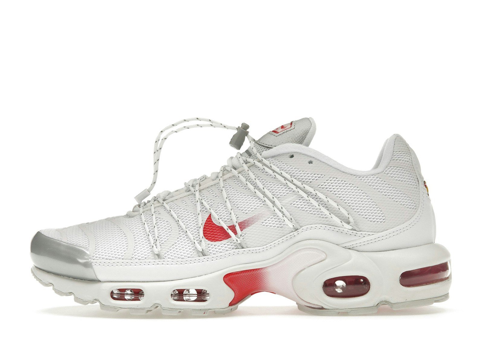 Nike Air Max Plus Lace Utility White University Red (Women's)