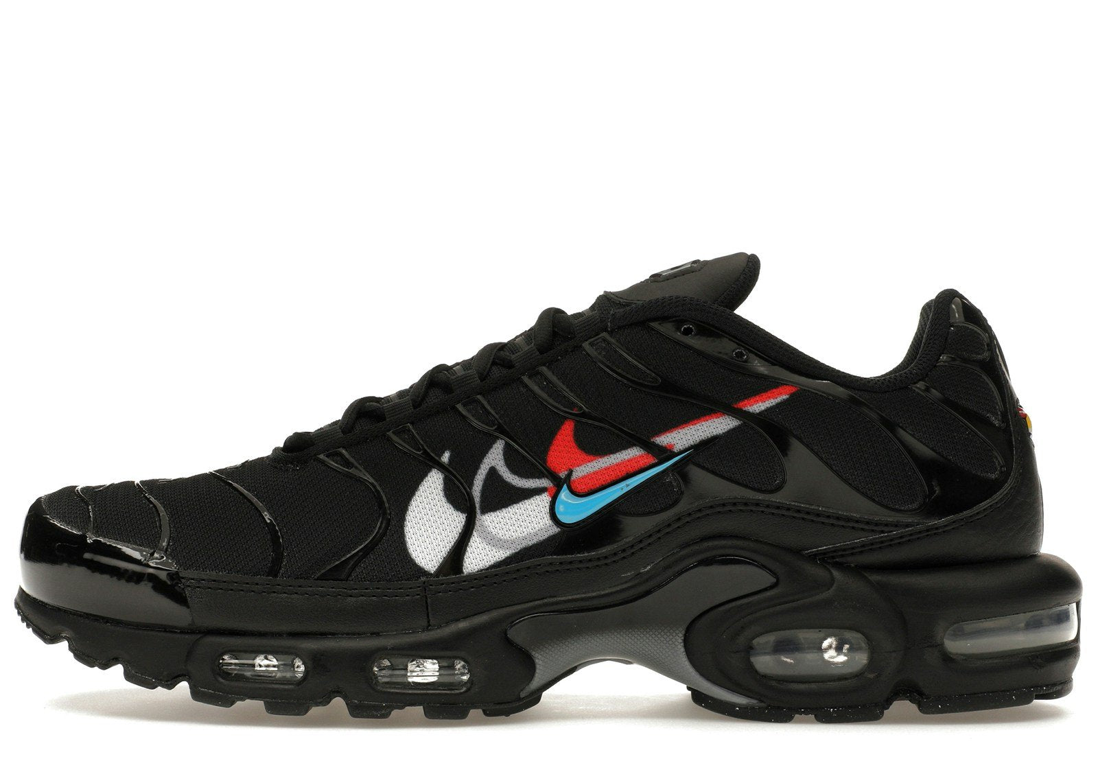 Nike Air Max Plus Multi Swoosh Black Crimson