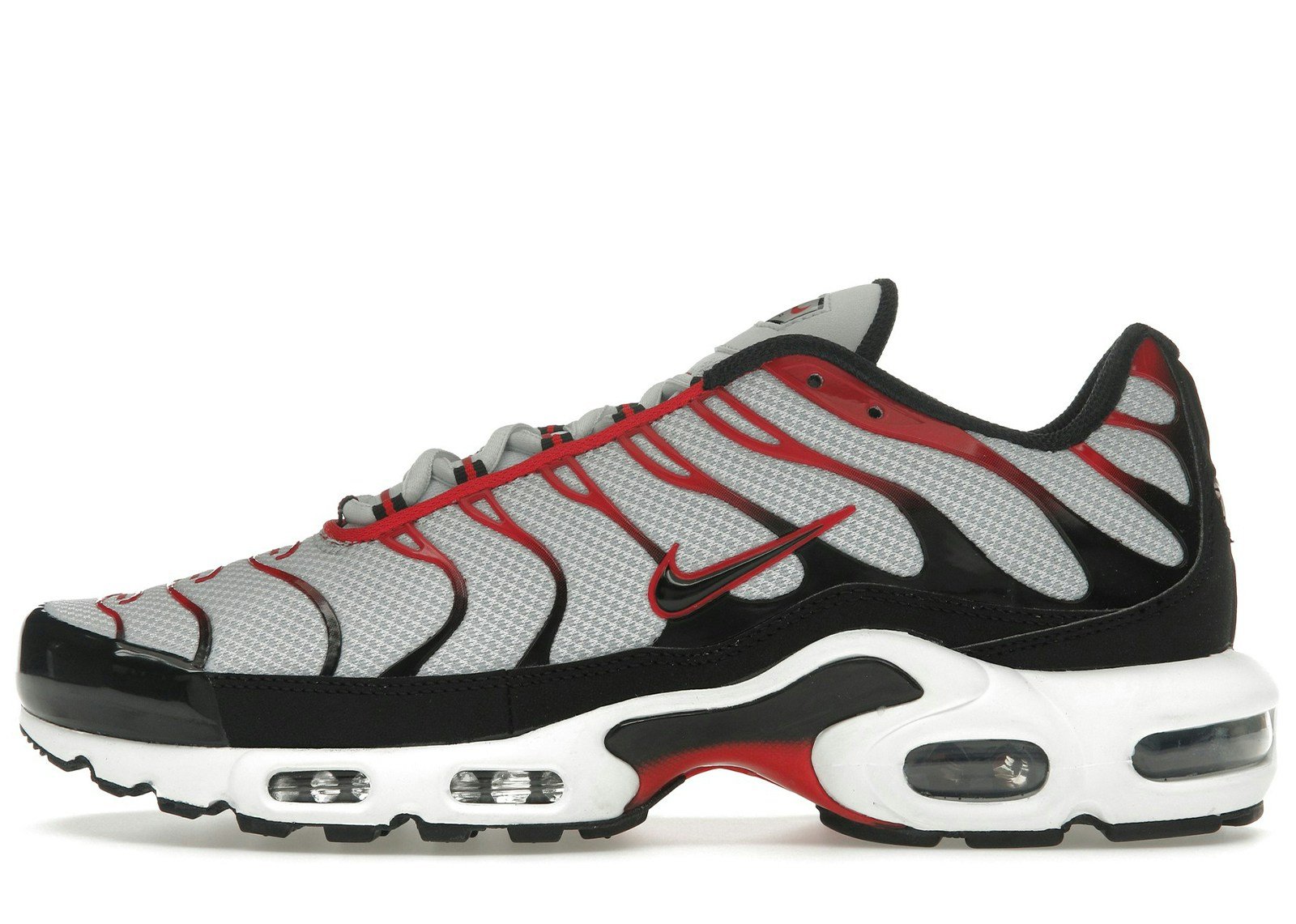 Nike Air Max Plus Pure Platinum Black University Red