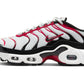Nike Air Max Plus Pure Platinum Black White University Red (GS)