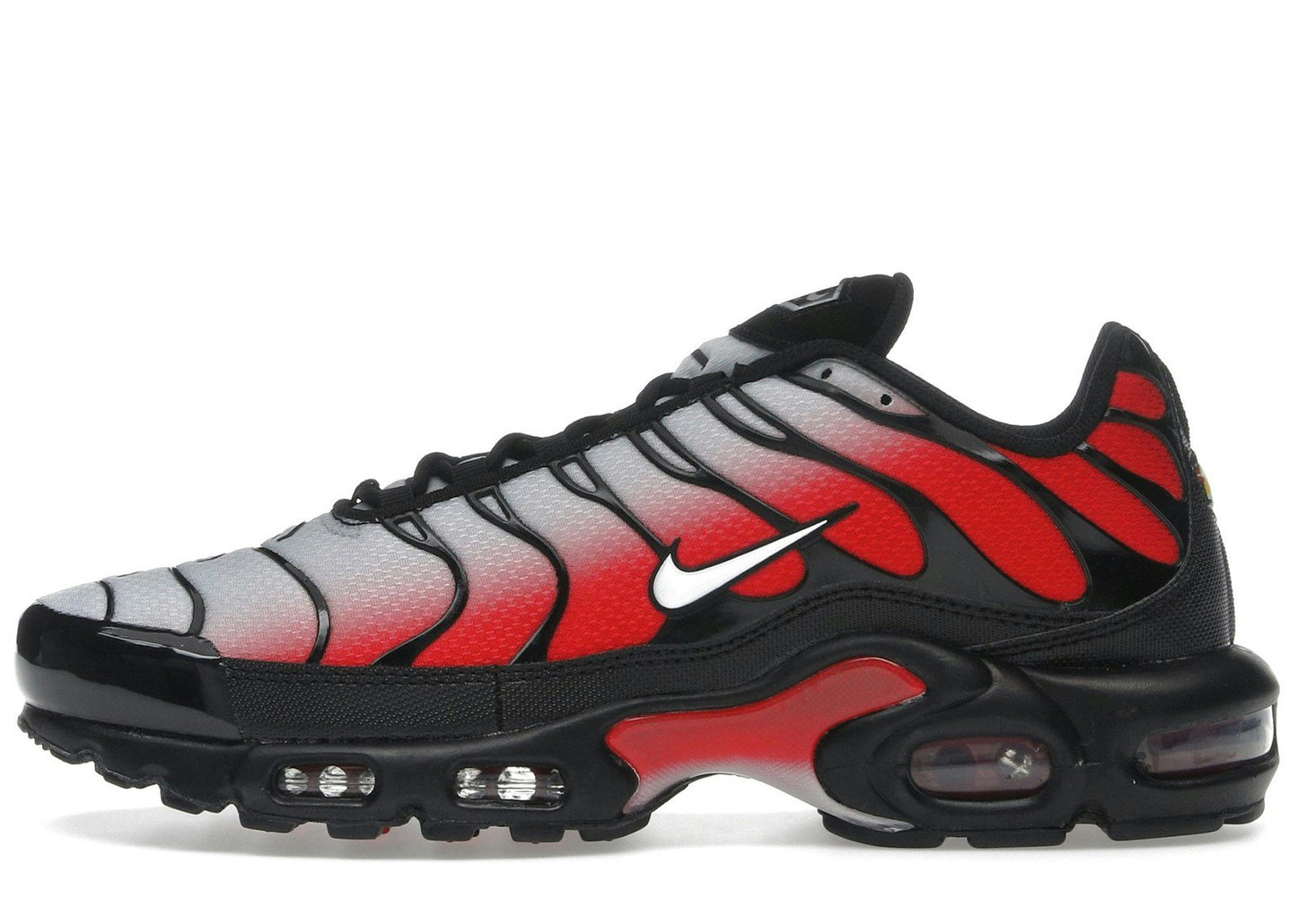 Nike Air Max Plus Pure Platinum University Red Black White