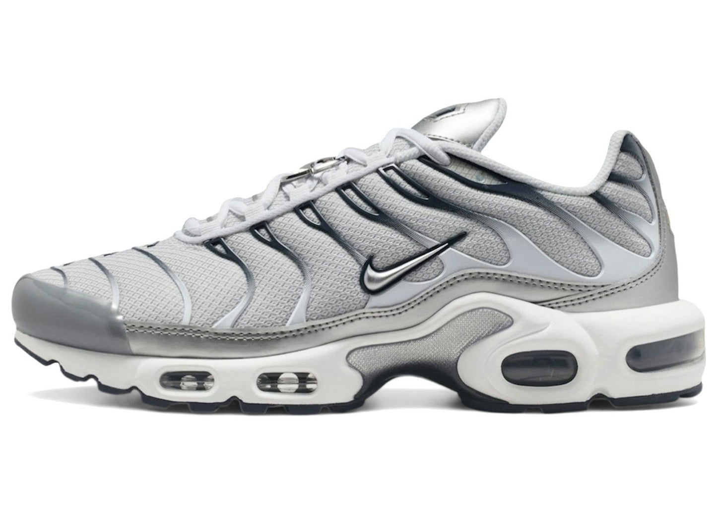 Nike Air Max Plus White Ashen Slate Metallic Silver (Women's)