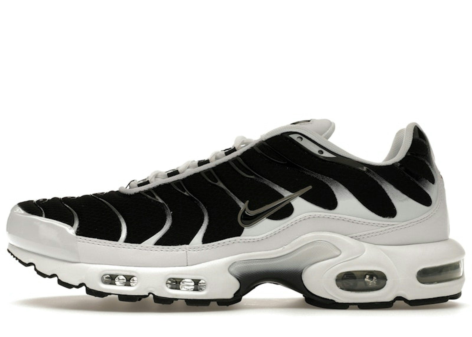 Nike Air Max Plus White Black Metallic Pewter