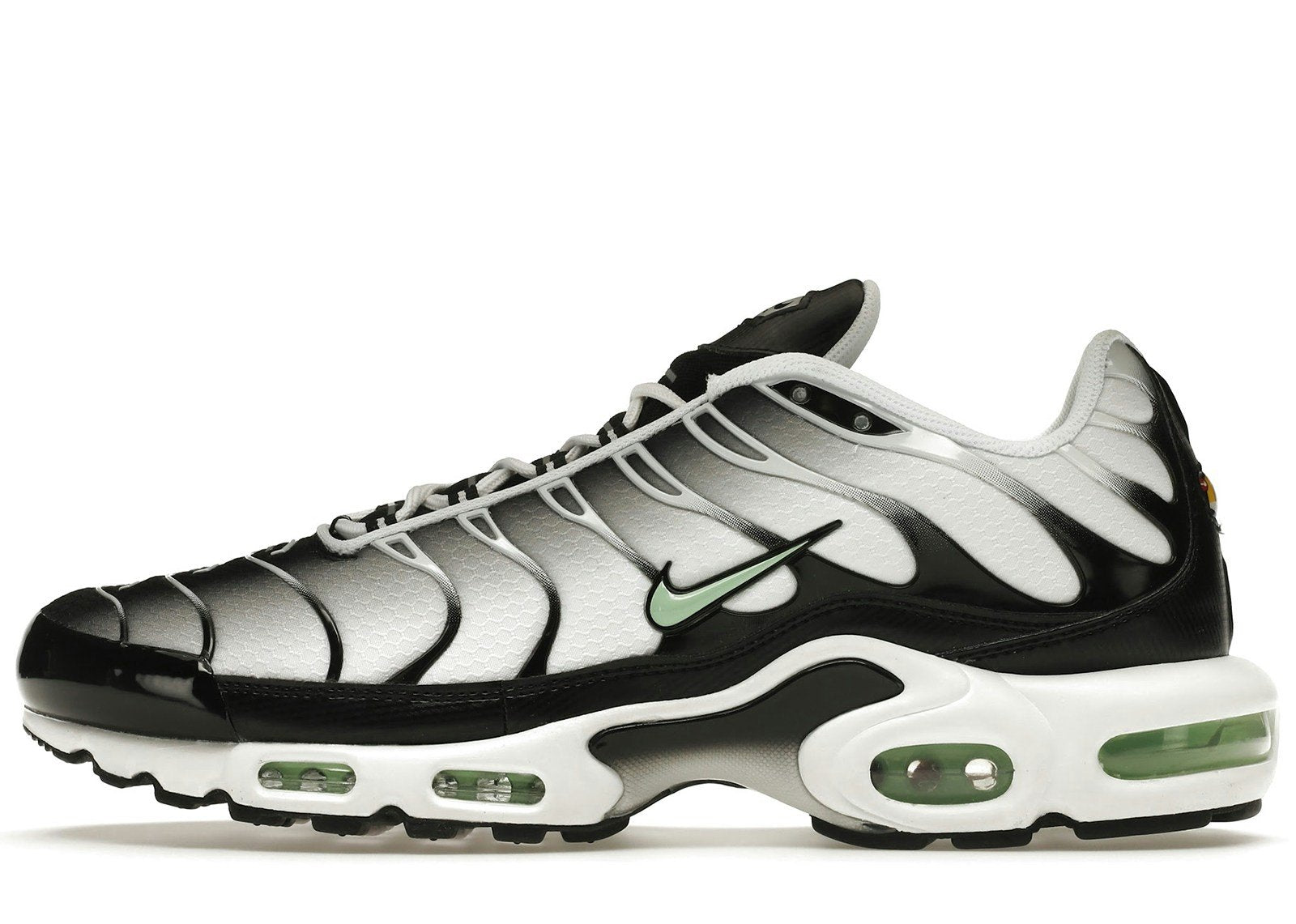 Nike Air Max Plus White Black Mint Green