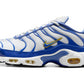 Nike Air Max Plus White Lyon Blue Varsity Maize
