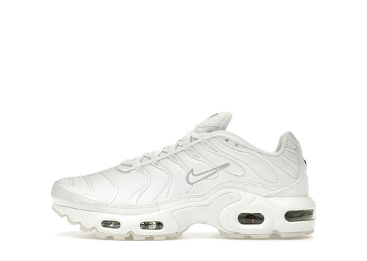 Nike Air Max Plus White Metallic Silver (GS)