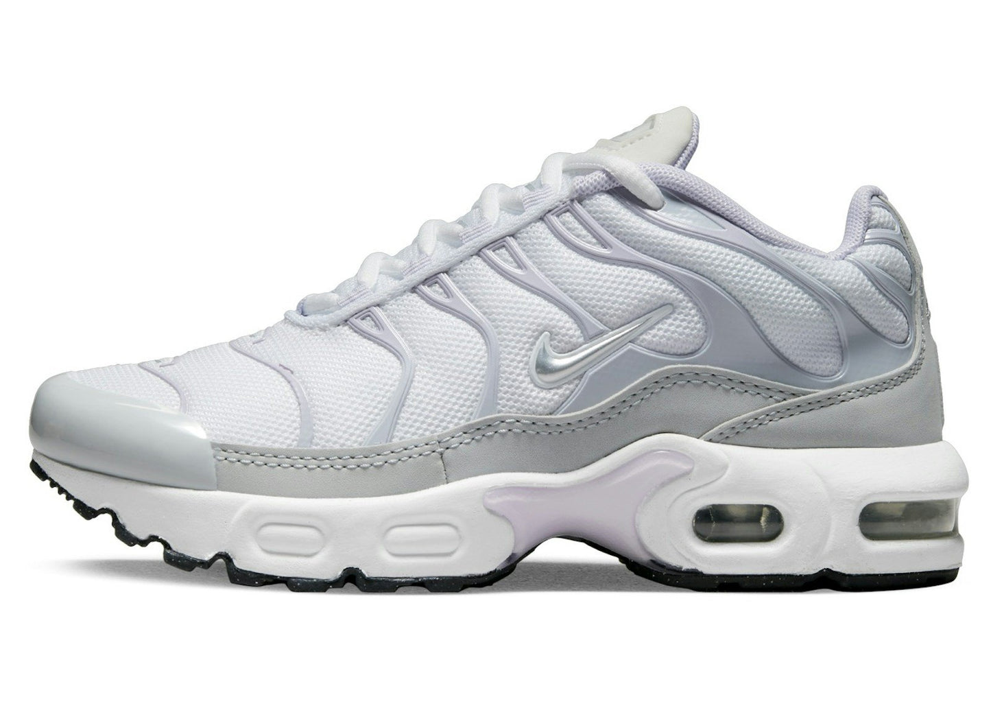 Nike Air Max Plus White Pure Platinum Violet Frost Metallic Silver (PS)