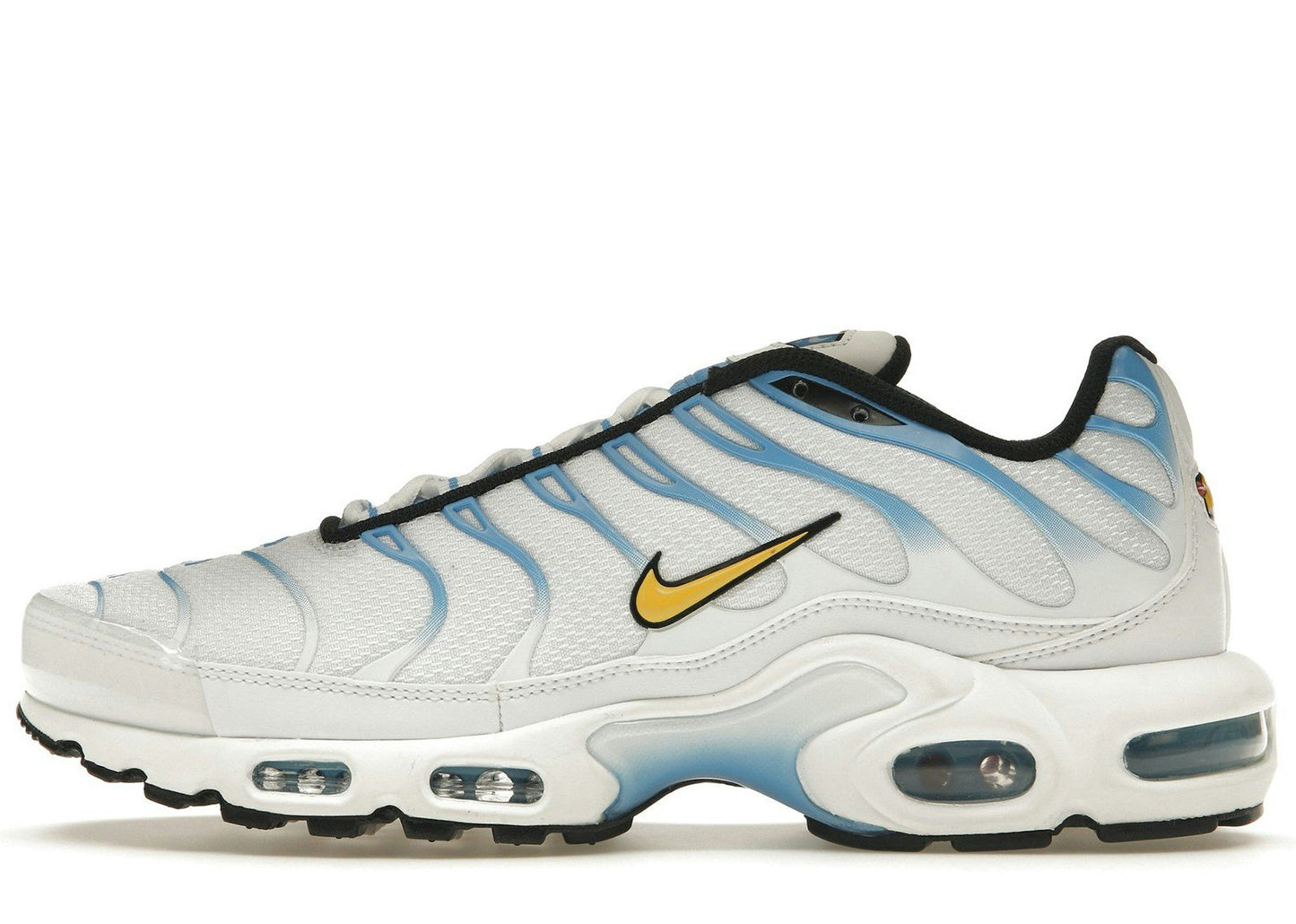 Nike Air Max Plus White University Blue Gold