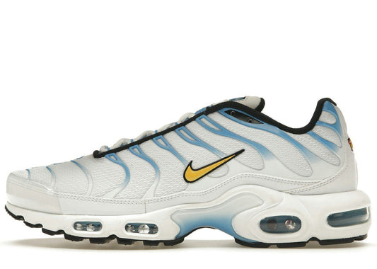 Nike Air Max Plus White University Blue Gold