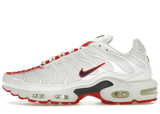 Nike Air Max Plus White University Red