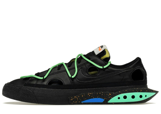 Nike Blazer Low Off-White Black Electro Green