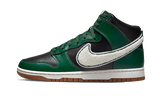 Dunk High Chenille Swoosh Black Green