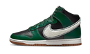 Dunk High Chenille Swoosh Black Green