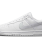 Dunk Low Retro White Pure Platinum (DV0831-101) - EU 38.5–47.5 - Gray | SOSUKICKS
