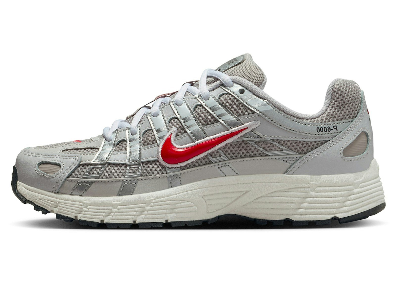 Nike P-6000 College Grey Phantom Fire Red (GS)