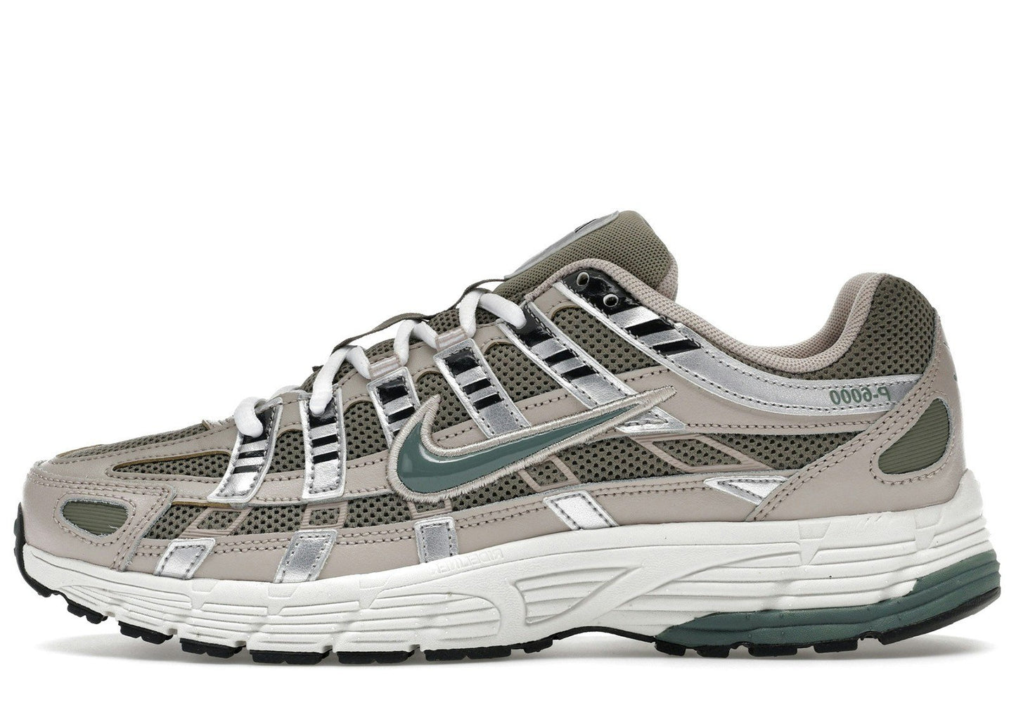 Nike P-6000 Cream Silver Clay Green