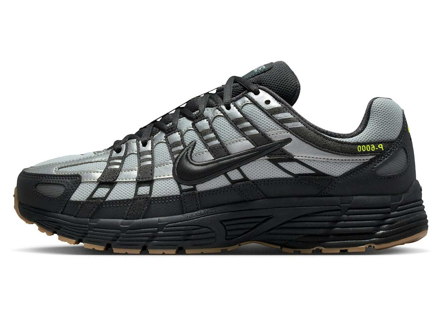 Nike P-6000 Grey Fog Volt Black
