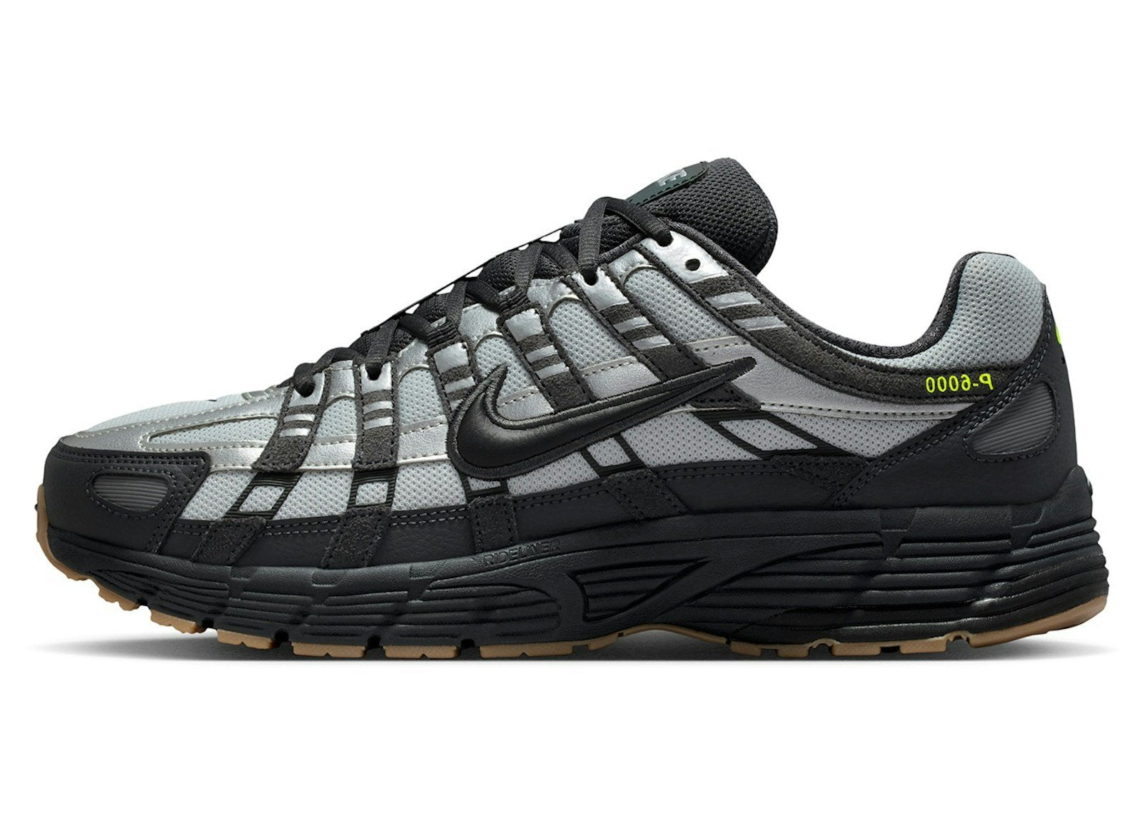 Nike P-6000 Grey Fog Volt Black