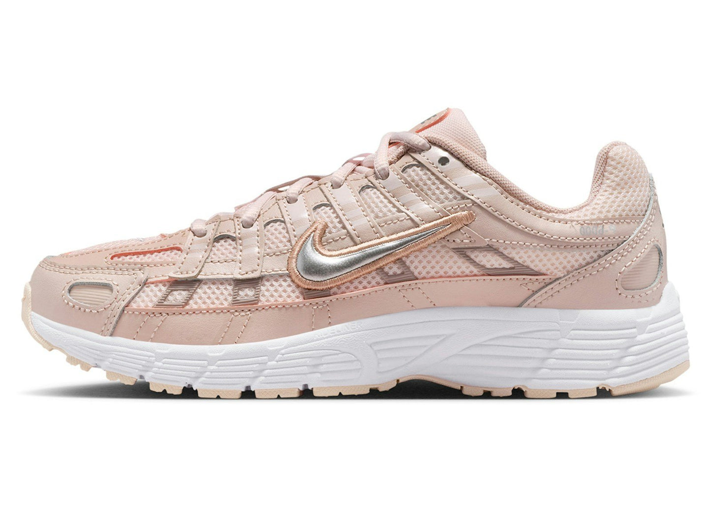 Nike P-6000 Light Soft Pink Metallic Silver (GS)