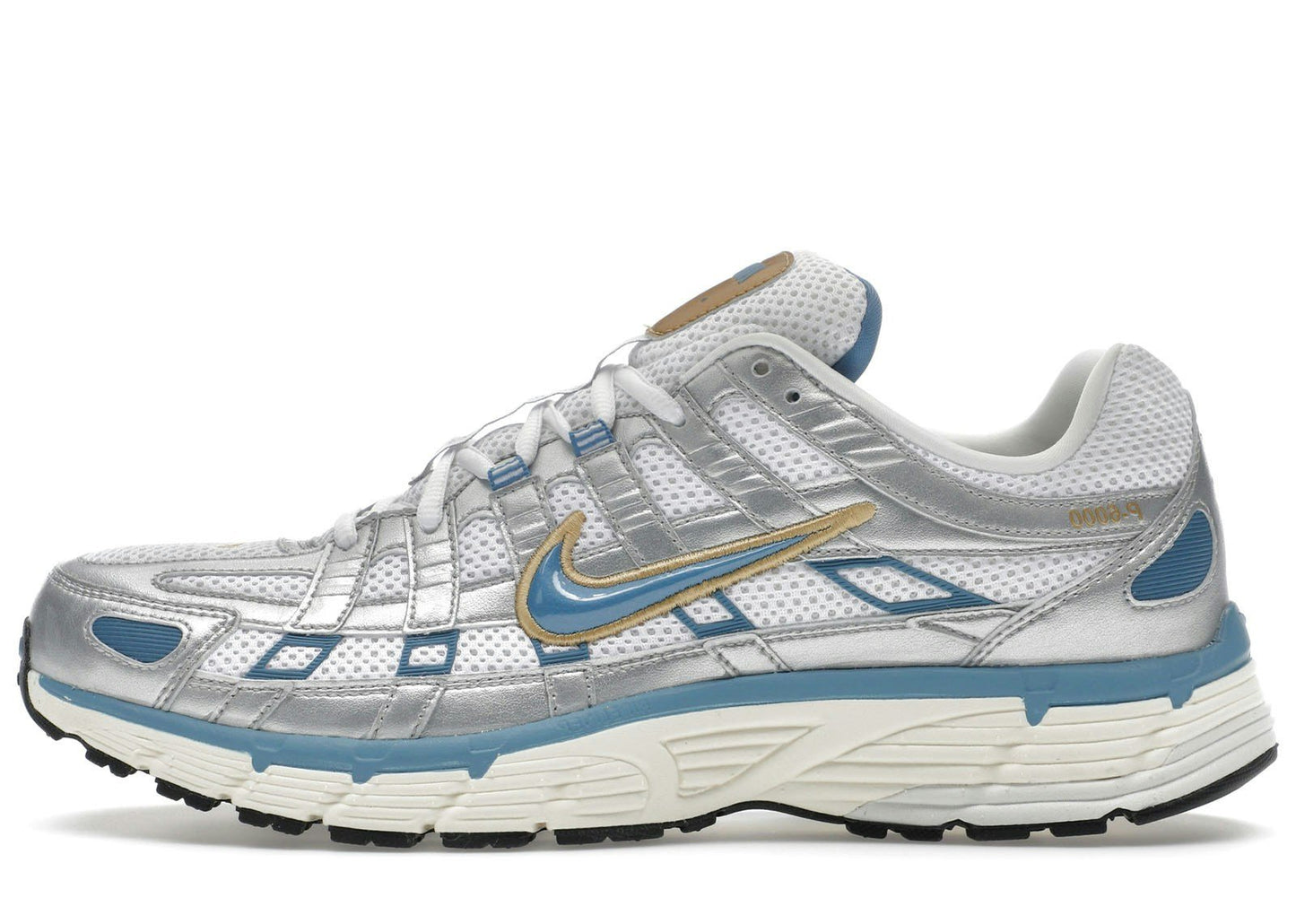 Nike P-6000 Metallic Silver Aegean Storm