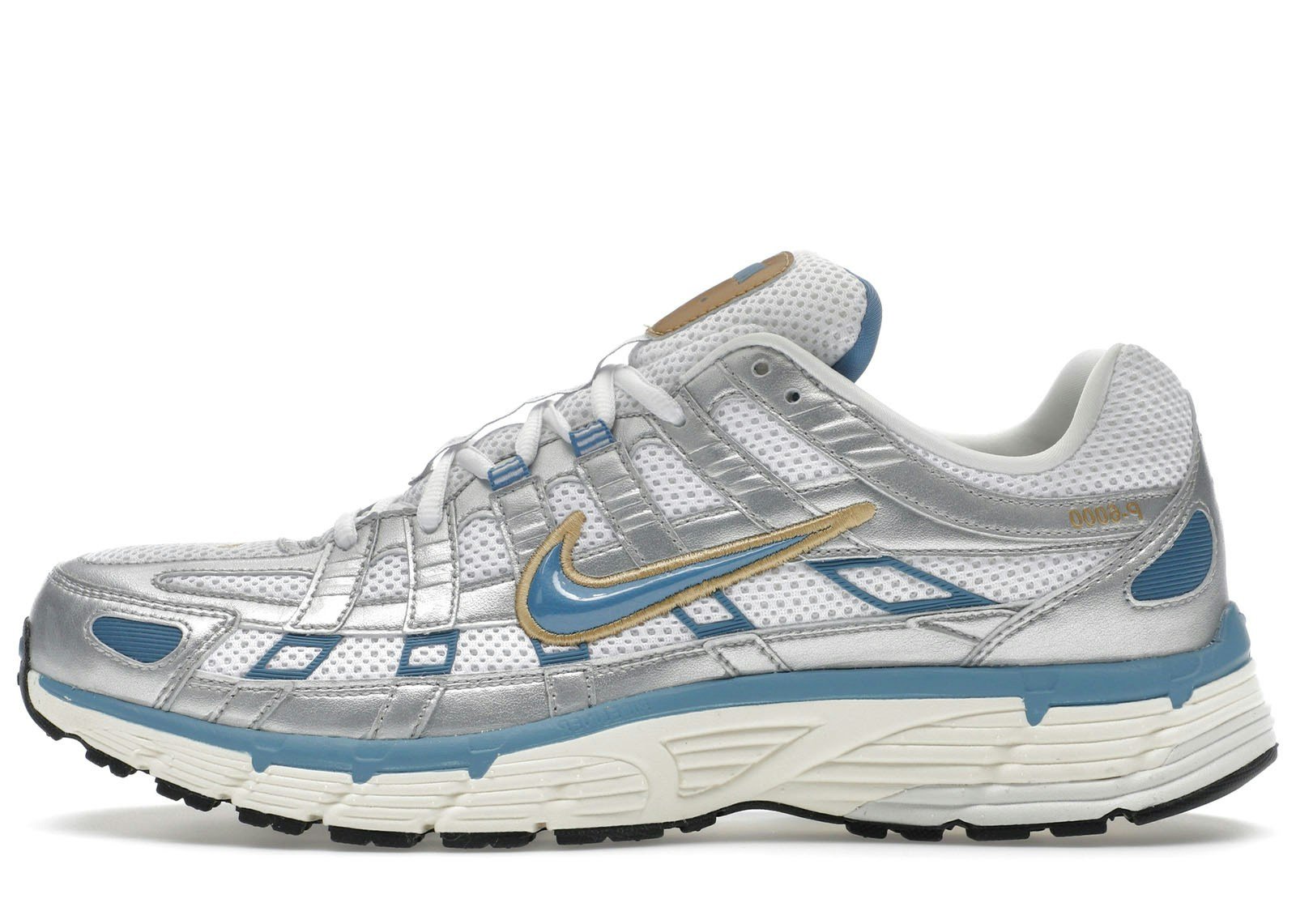 Nike P-6000 Metallic Silver Aegean Storm