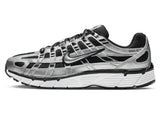 Nike P-6000 Metallic Silver Black White (Women's)