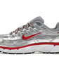 Nike P-6000 Metallic Silver Gym Red