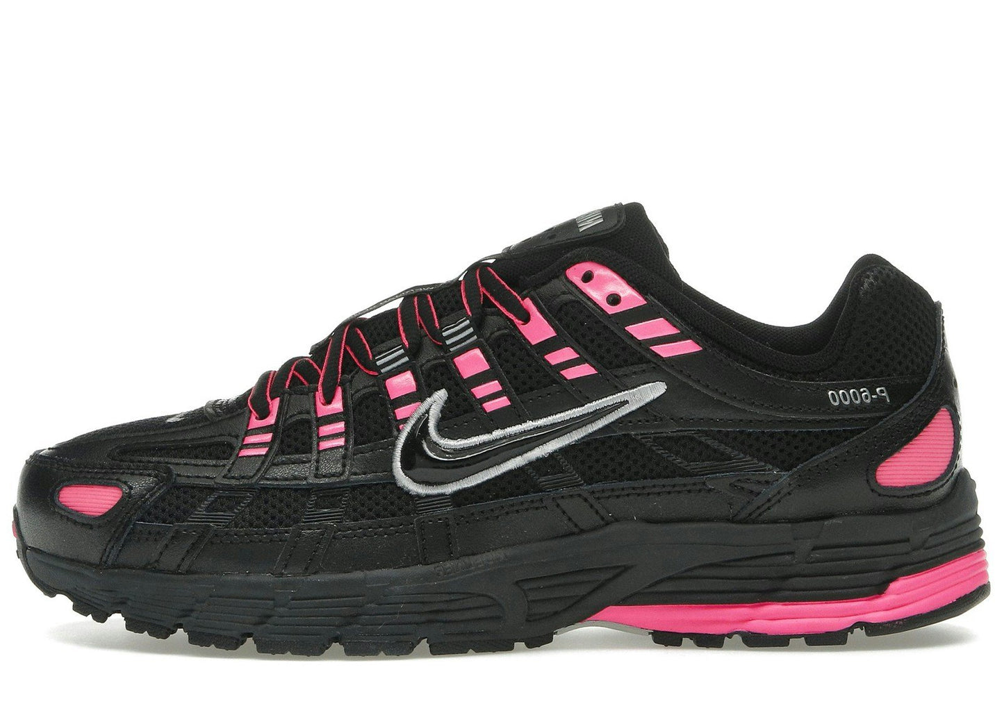 Nike P-6000 Pink Blast Metallic Silver Black
