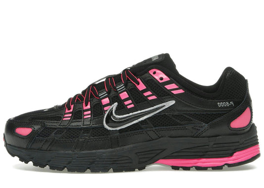 Nike P-6000 Pink Blast Metallic Silver Black