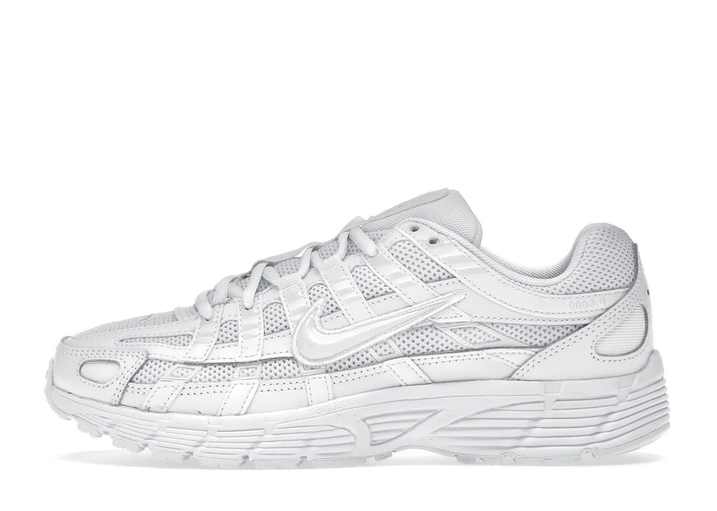 Nike P-6000 Triple White (Women's)
