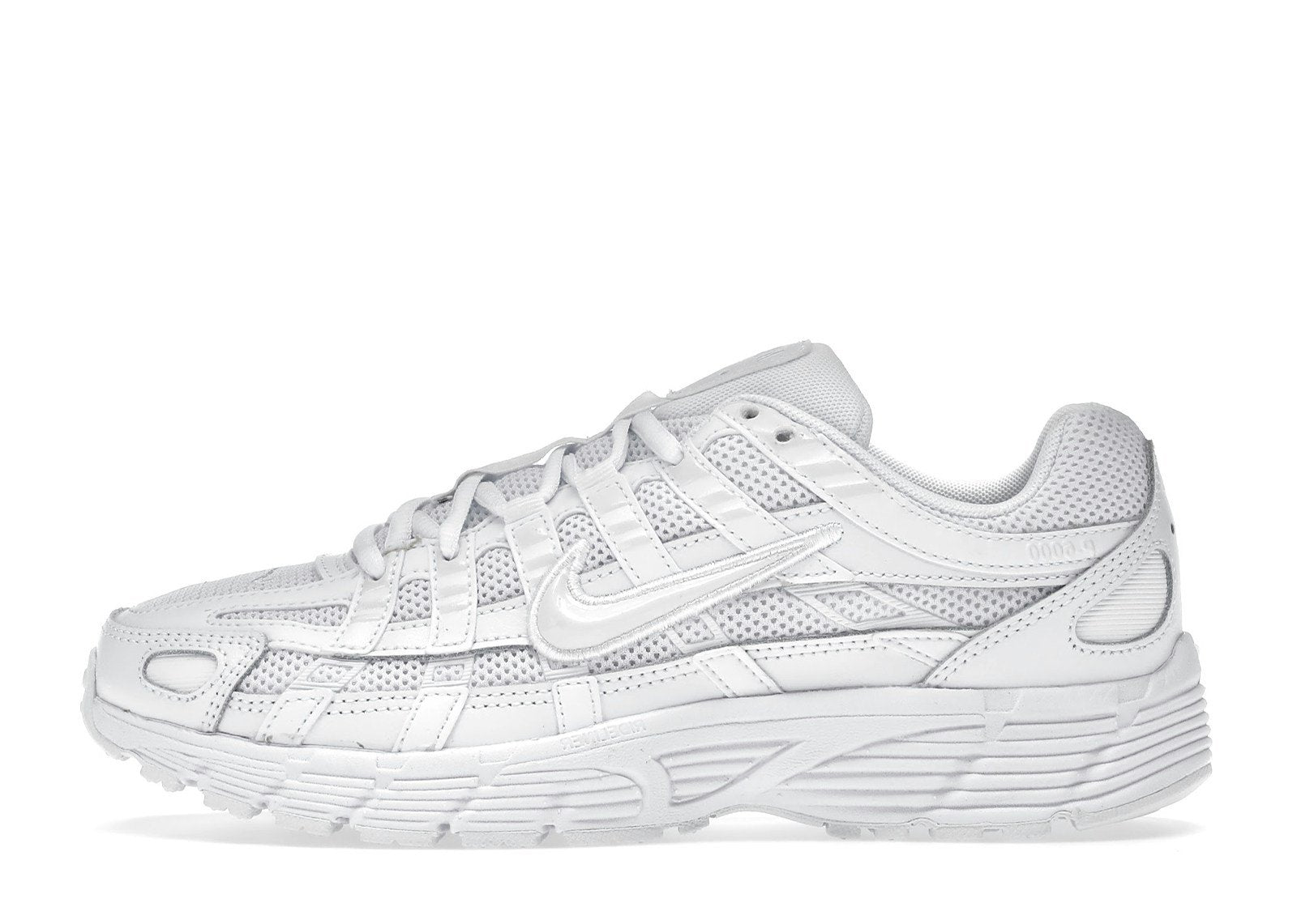 Nike P-6000 Triple White (Women's)