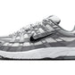 Nike P-6000 White Metallic Cool Grey Black