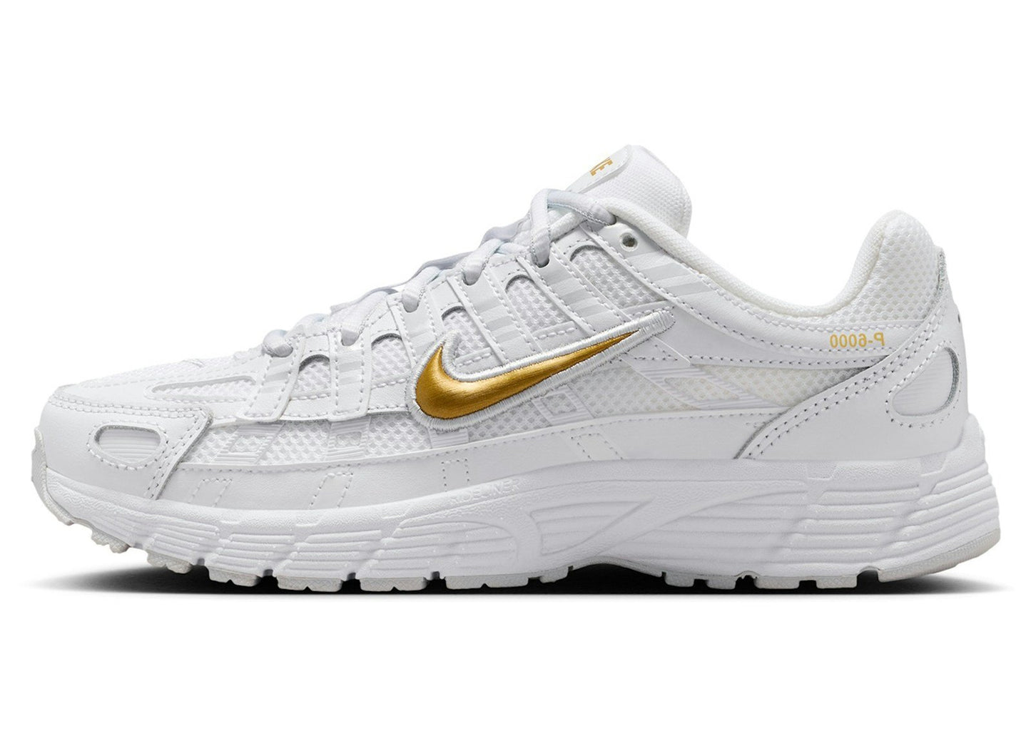 Nike P-6000 White Metallic Gold (GS)