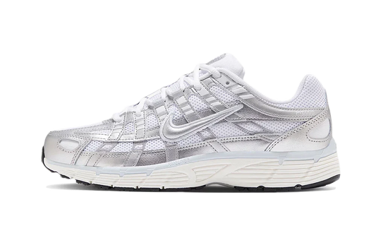 P-6000 White Metallic Silver (BV1021-106) - EU 35.5–44.5 - Gray | SOSUKICKS