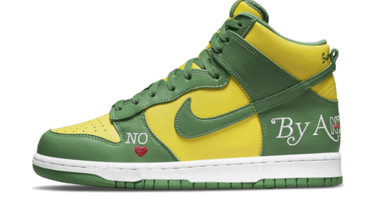 SB Dunk High Supreme By Any Means Brazil (DN3741-700) - EU 40–47.5 - Yellow | SOSUKICKS