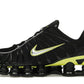 Nike Shox TL Black Dynamic Yellow Metallic Silver