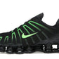 Nike Shox TL Black Green Strike