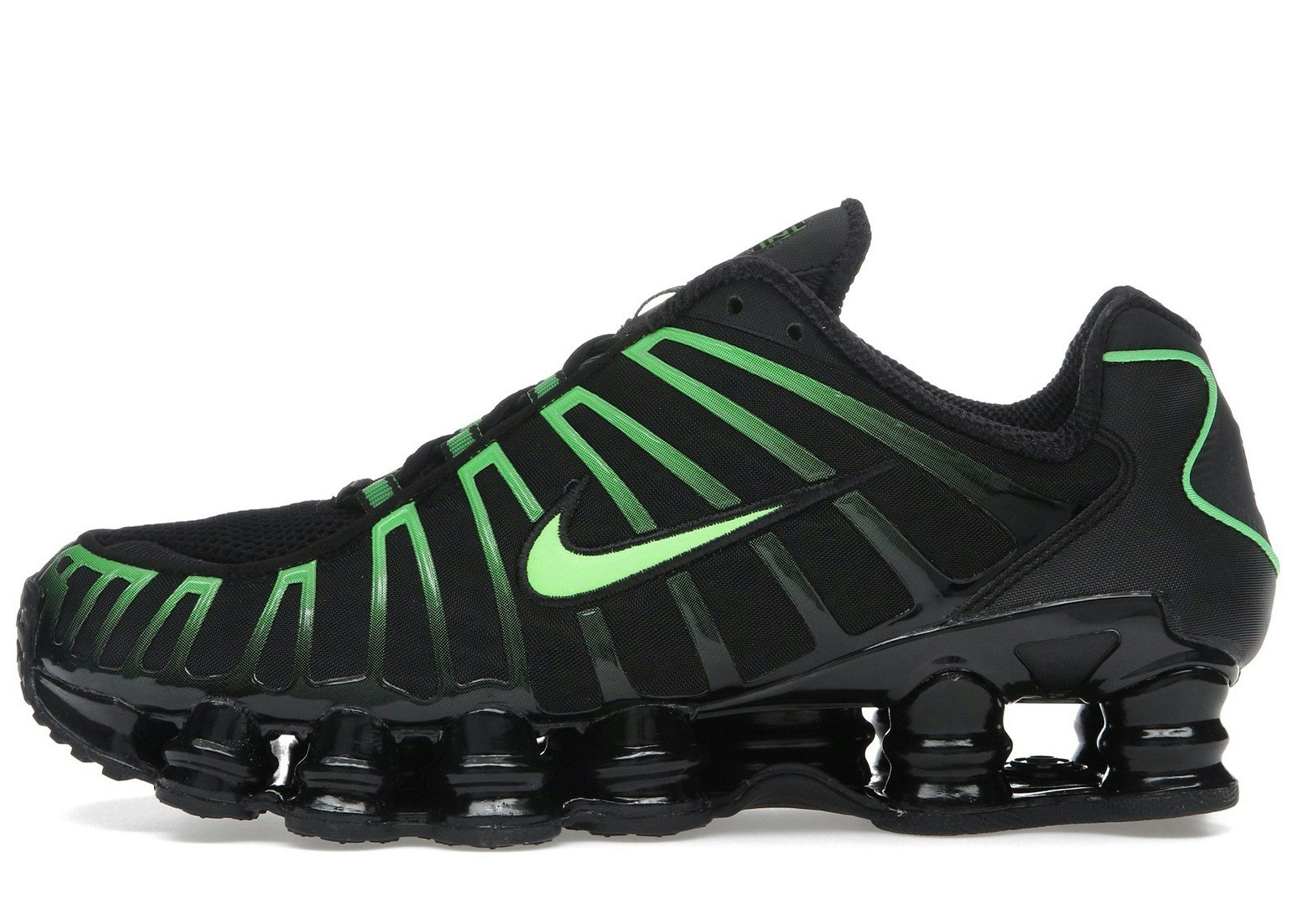 Nike Shox TL Black Green Strike